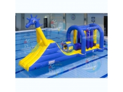 Custom Aqua Run Floating Water Inflatables Obstacle Course and More on Sale