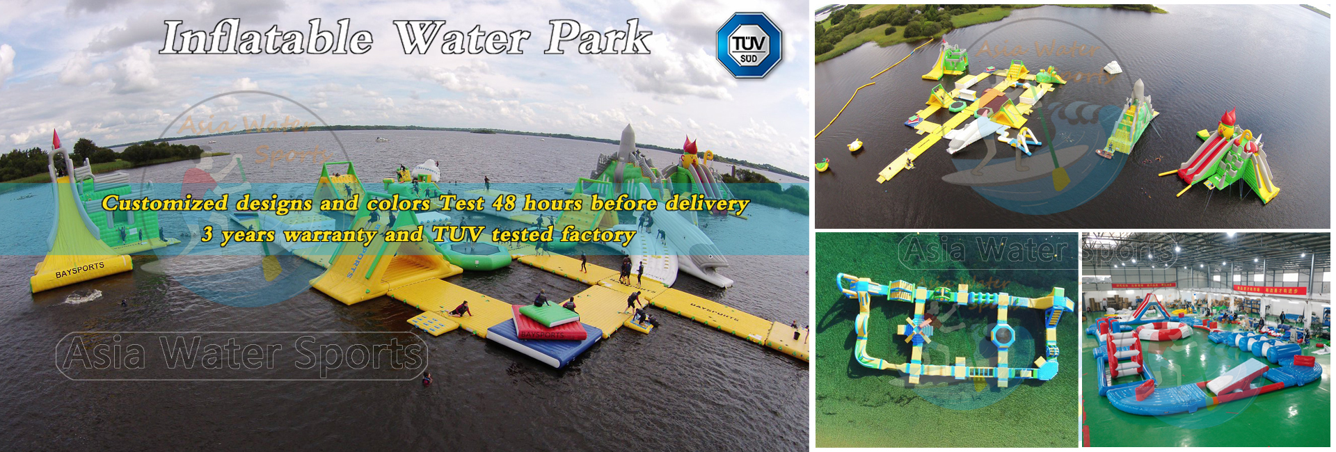 Inflatable Water Park, Water Structures & Toys