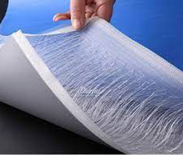 Kain Jahitan Jatuh DWF Bertulang PVC Kain Dinding Ganda untuk Matras Papan SUP