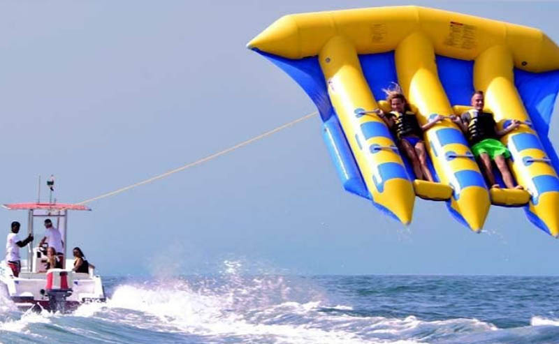 Wahana Fly Fish 2023 disediakan oleh Adventure Sports Water Sports Center